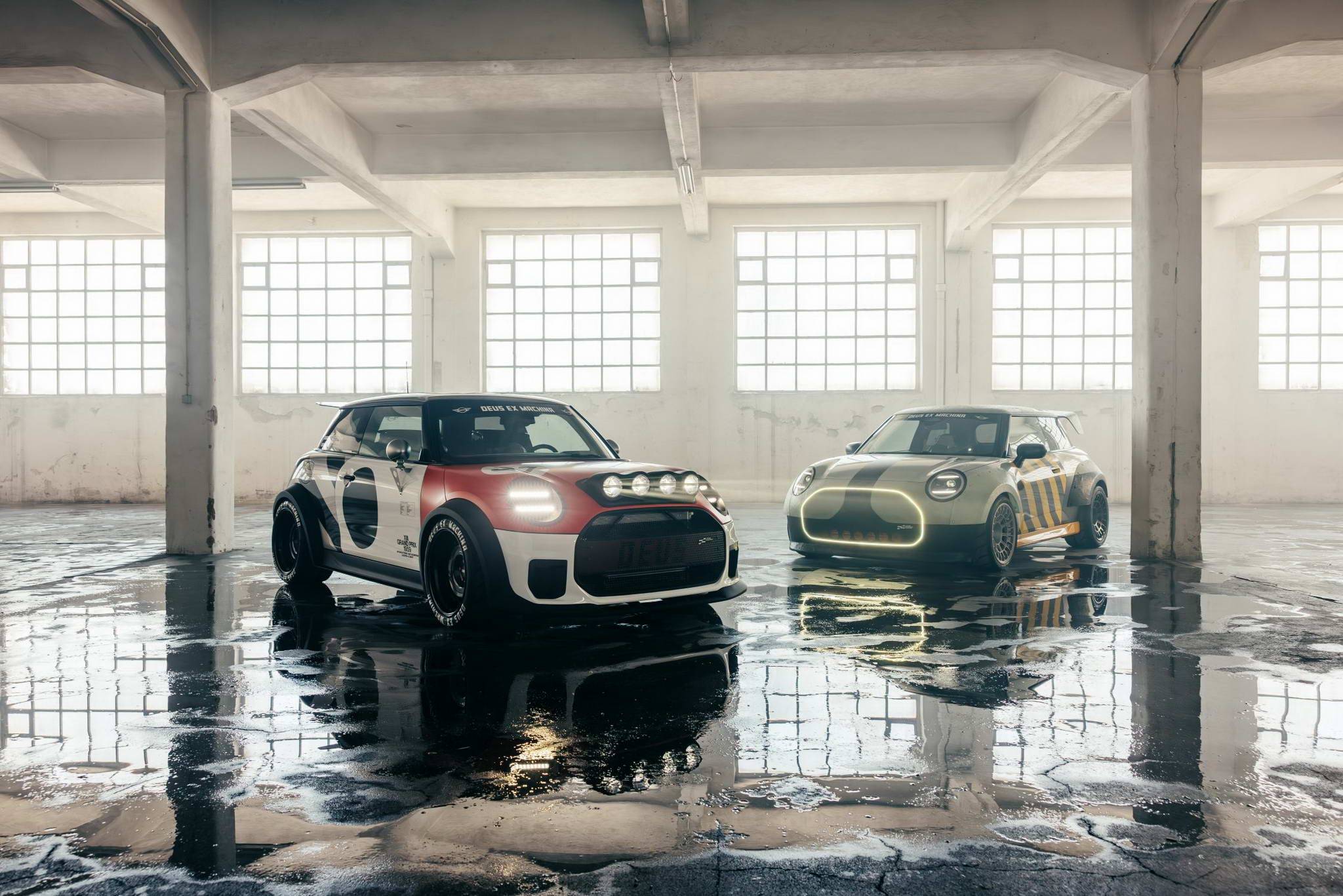MINI JCW x Deus Ex Machina: Két világ. Két autó. Egyedülálló lelkesedés